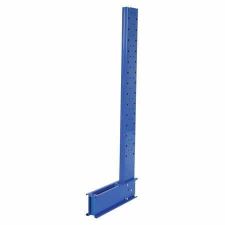 Vestil Blue Steel Standard Cantilever Single Upright Rack 6ft Height 18" Arm SU-C-6-18